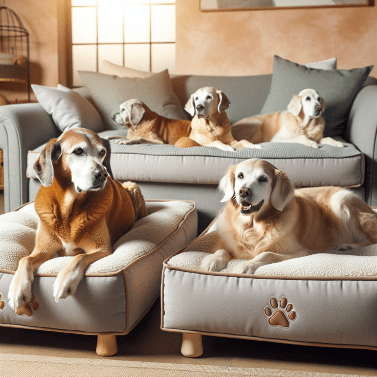 Calming Dog Beds: A Necessity for Nervous Senior Dogs