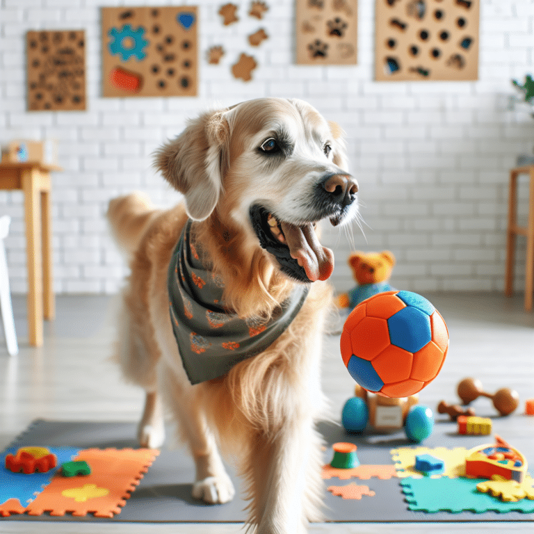 Nurturing Mental Enrichment in Elderly Dogs Through Physical Activities