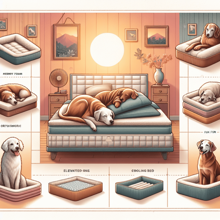 Best Dog Bedding Materials to Limit Anxiety in Seniors