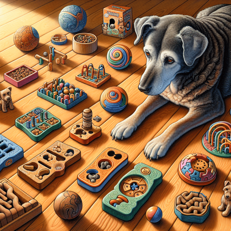 Using Dog Puzzles to Improve Senior Dog Cognitive Health