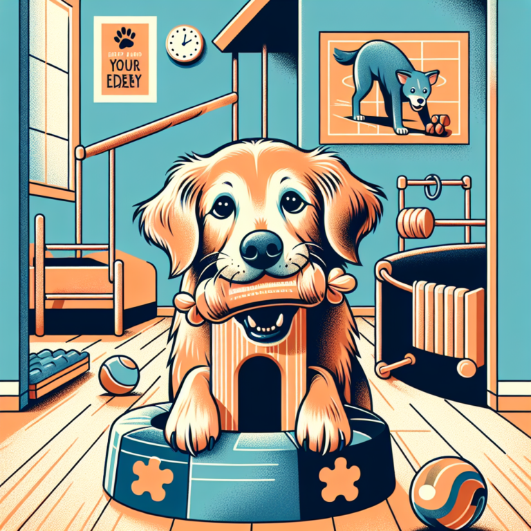 How to Keep Your Nervous Elderly Dog Engaged with Indoor Activities