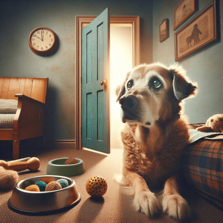 Coping with Separation Anxiety in Senior Dogs