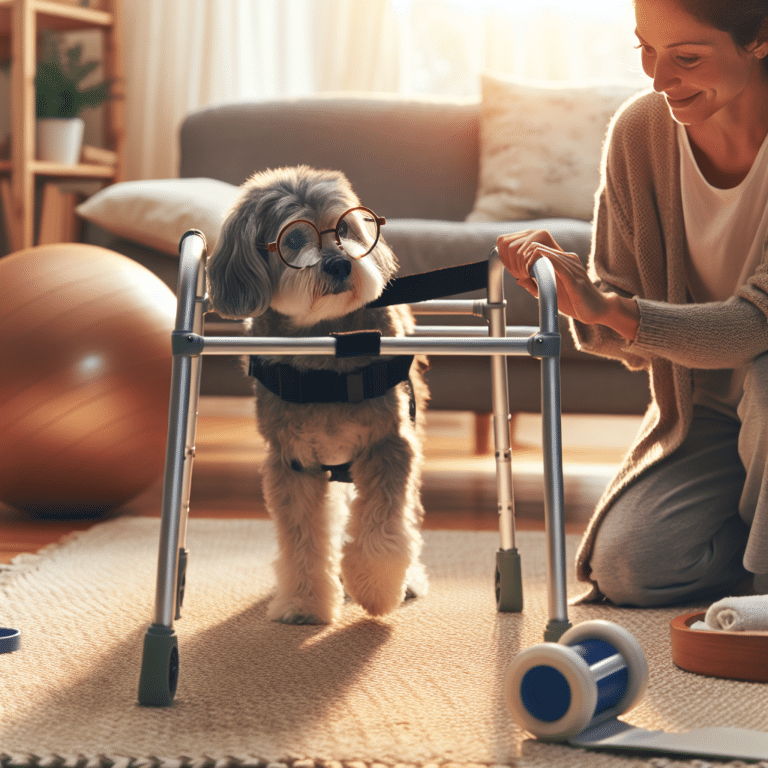 Physical Therapy Exercises: Aiding Mobility in Elderly Dogs