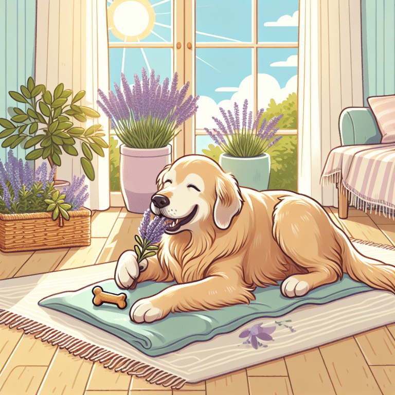 Natural Calming Remedies for Elderly Dogs
