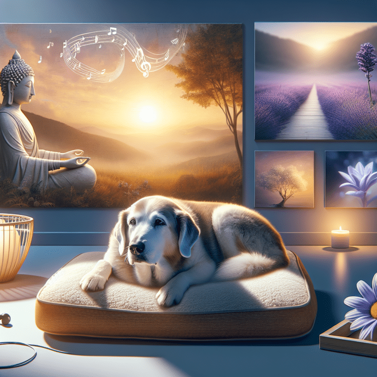 Anxiety Relief Tips for Elderly Dogs