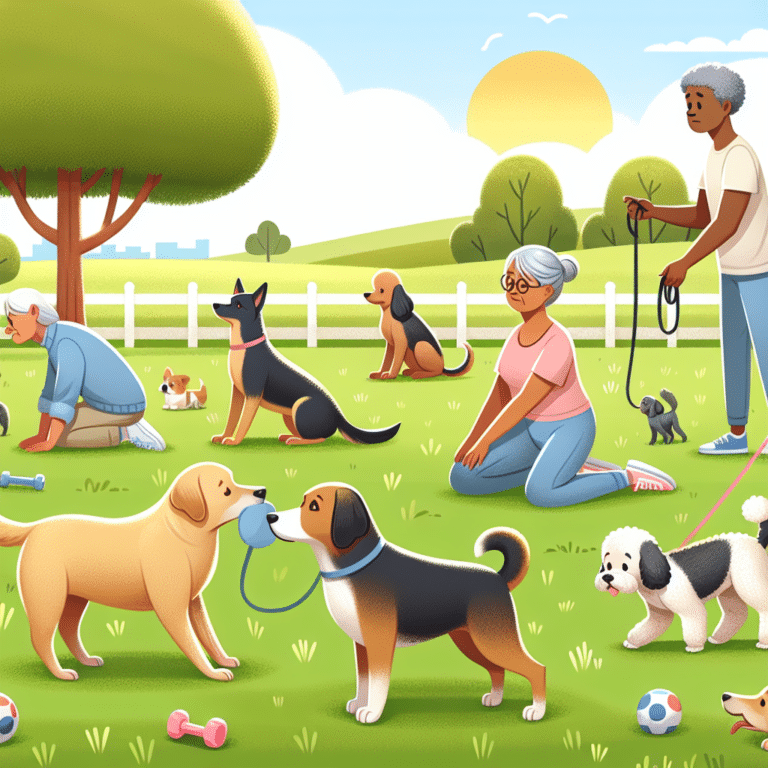 Gentle Exercises for Elderly Dogs