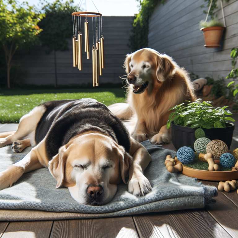 Outdoor Relaxation Techniques for Anxious Senior Dogs