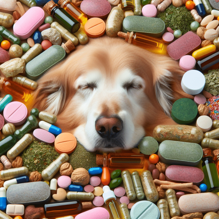 Stress Relief Supplements for Senior Dogs