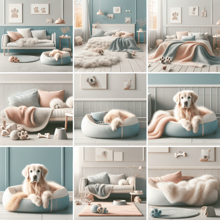 Cozy Sleeping Spaces for Elderly Dogs with Anxiety