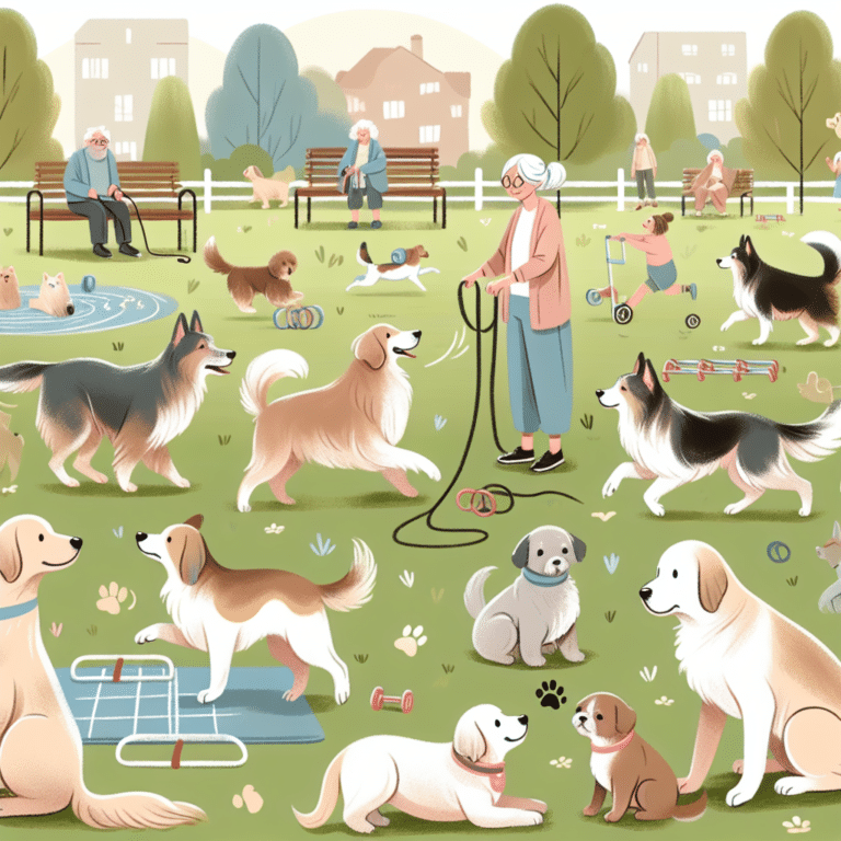 Walking Routines for Anxious Senior Dogs
