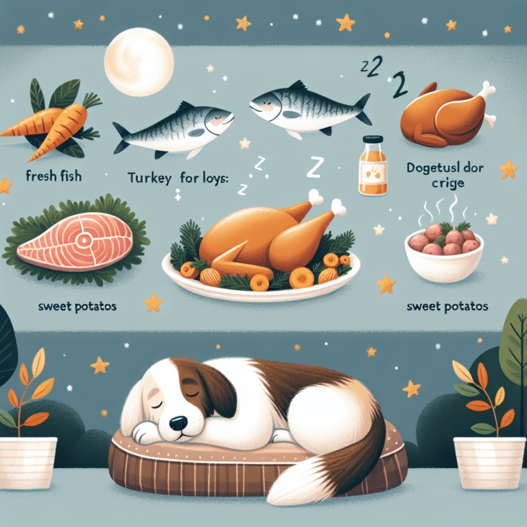 Foods to Help Dog Sleep Better