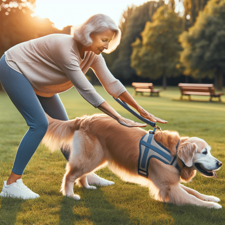 Keeping Senior Dogs Healthy with Gentle Exercises